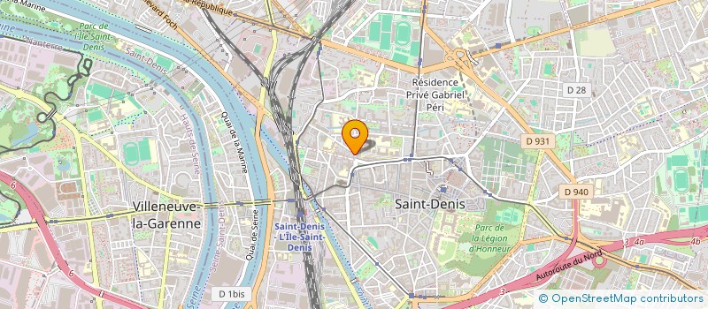 localisation de l'entreprise LE JOUR DU MARCHE  SAINT-DENIS