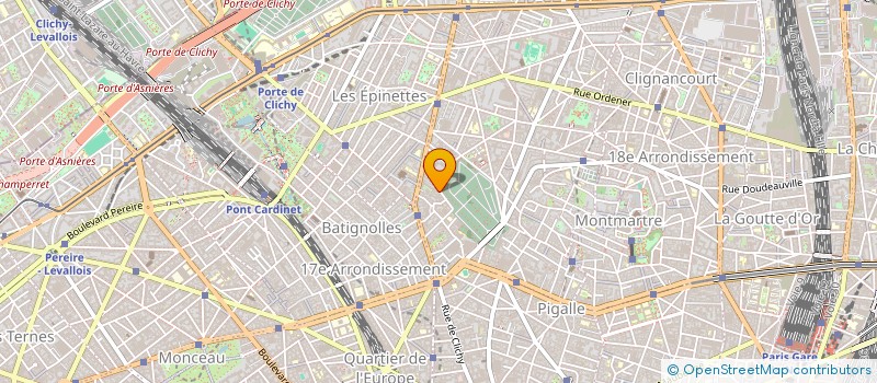 localisation de l'entreprise LE JOUR ET LA NUIT à PARIS