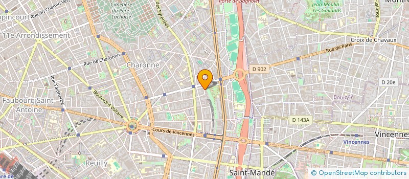 localisation de l'entreprise LE JOUR LA NUIT  PARIS