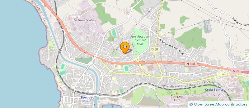 localisation de l'entreprise LE JOUR QUI SE REVE  PORT DE BOUC