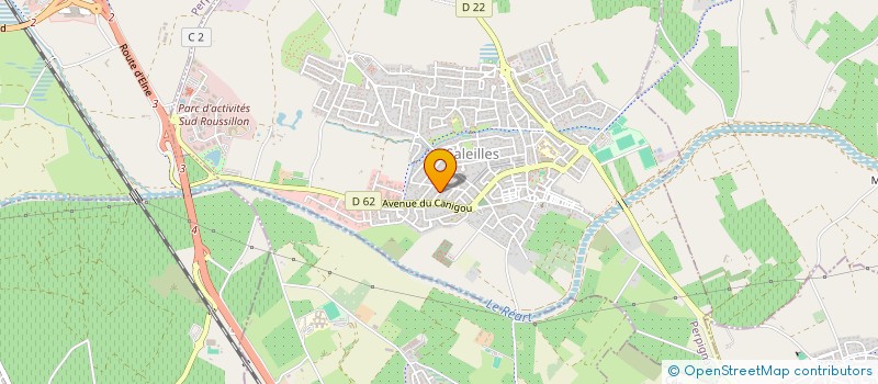 localisation de l'entreprise LE JOURNAL D ANNONCES FRANCAISES à SALEILLES
