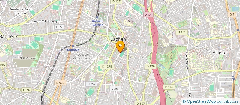 localisation de l'entreprise LE JOURNAL DE CACHAN à CACHAN