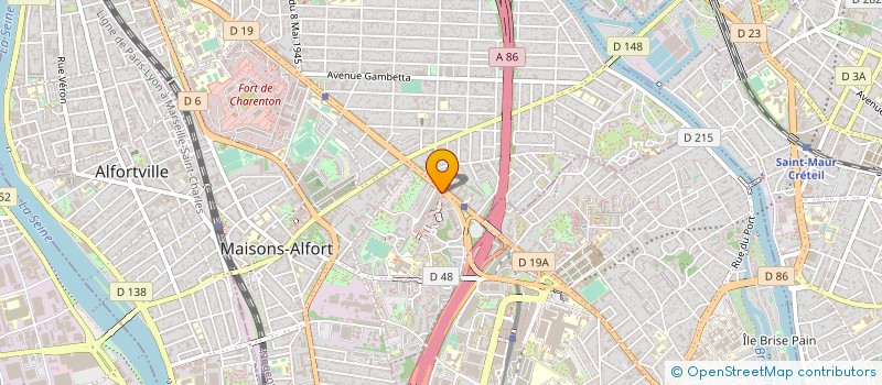 localisation de l'entreprise LE JOURNAL DE LA LOGISTIQUE à MAISONS-ALFORT