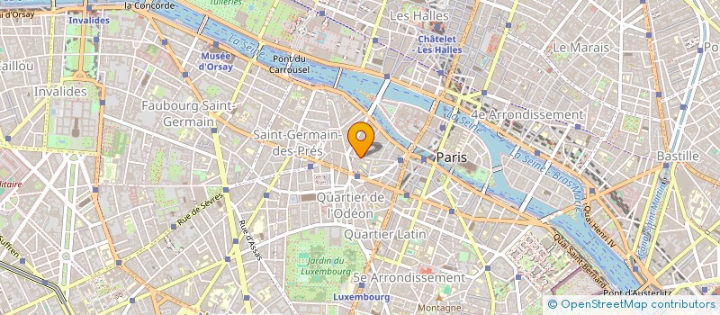 localisation de l'entreprise LE JOURNAL-INFO  PARIS