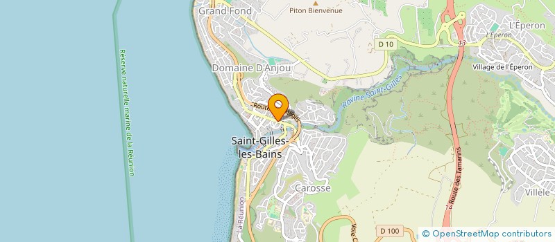 localisation de l'entreprise LE JOURNAL LUMINEUX à SAINT-PAUL