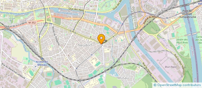 localisation de l'entreprise LE JOYAU DES CHERUBINS à STRASBOURG