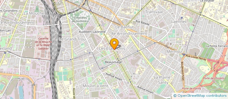 localisation de l'entreprise LE JOYAU DES ETATS  LYON