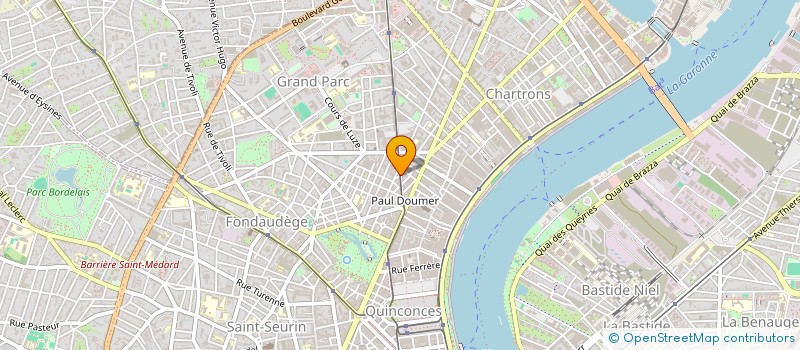 localisation de l'entreprise LE JOYAU DU LAC à BORDEAUX