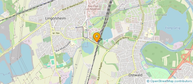 localisation de l'entreprise LE JOYEUX  SCHILTIGHEIM