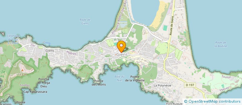 localisation de l'entreprise LE JUEZ LINDA à HYERES