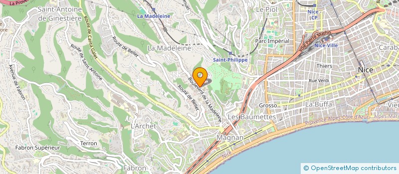 localisation de l'entreprise LE JULIANA à NICE