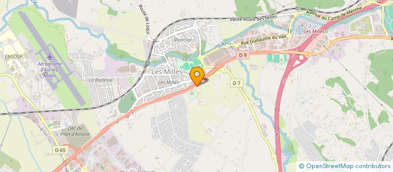 localisation de l'entreprise LE JULIEN  AIX-EN-PROVENCE