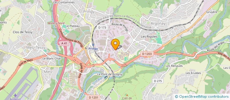 localisation de l'entreprise LE JULOT à ANNECY