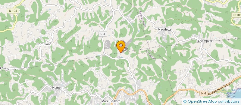 localisation de l'entreprise LE JUMANJI  LE GOSIER