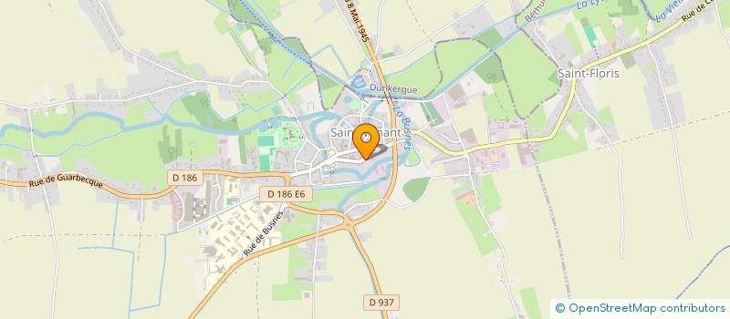 localisation de l'entreprise LE K HAIR SALON  SAINT-VENANT