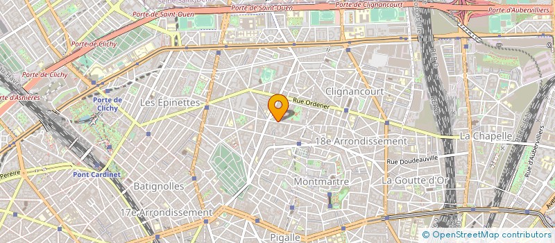 localisation de l'entreprise LE K.O.  PARIS