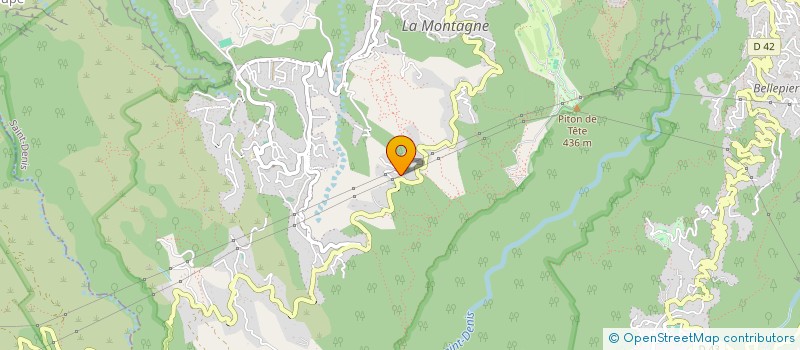 localisation de l'entreprise LE KABARE  SAINT-DENIS