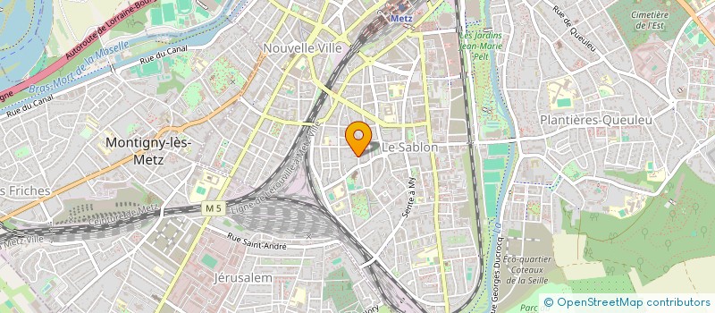 localisation de l'entreprise LE KABINET HERA  METZ