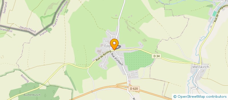 localisation de l'entreprise LE KACTUS  EPPING