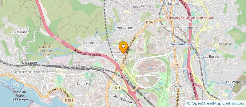 localisation de l'entreprise LE KAD à MARSEILLE