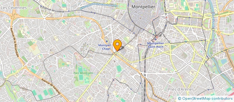 localisation de l'entreprise LE KAHWA à MONTPELLIER