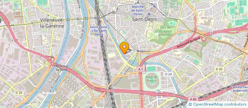 localisation de l'entreprise LE KALEBEBEAT à SAINT-DENIS