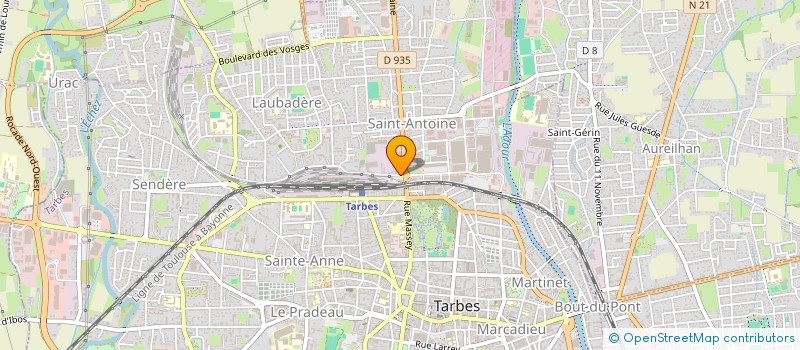 localisation de l'entreprise LE KALICOBA à TARBES