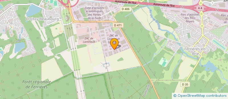 localisation de l'entreprise LE KANGOUROU 2  COLLEGIEN