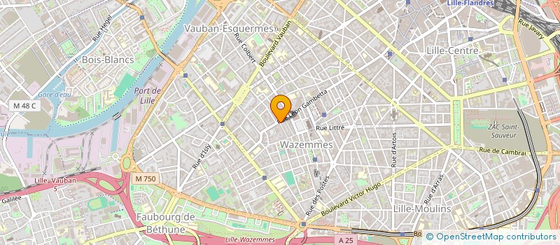 localisation de l'entreprise LE KANGOUROU à LILLE
