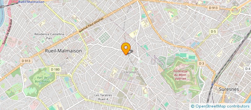 localisation de l'entreprise LE KANGOUROU SARL à RUEIL-MALMAISON