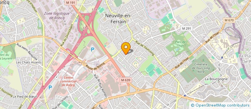 localisation de l'entreprise LE KAR A CREPES  NEUVILLE-EN-FERRAIN