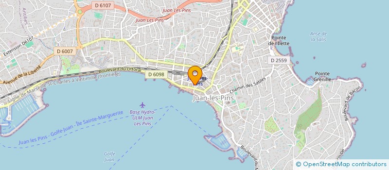 localisation de l'entreprise LE KARA à ANTIBES