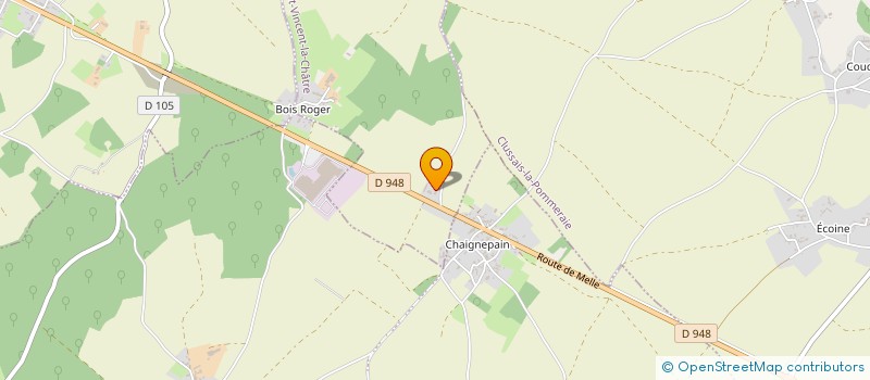 localisation de l'entreprise LE KARAY  SAINT-VINCENT-LA-CHATRE