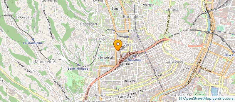 localisation de l'entreprise LE KARIMA COPROPRIETE à NICE
