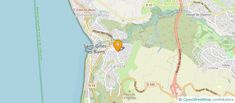 localisation de l'entreprise LE KAROSS DES MARMAILLES à SAINT-PAUL