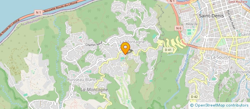 localisation de l'entreprise LE KART POUR TOUS à SAINT-DENIS