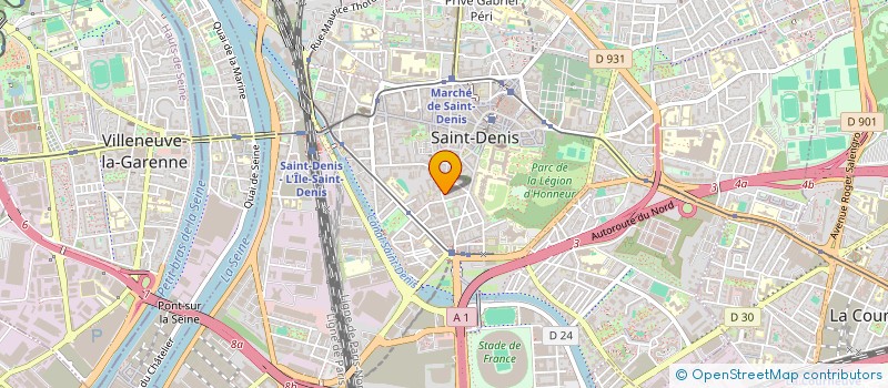 localisation de l'entreprise LE KARTELL à SAINT-DENIS