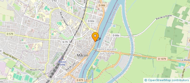 localisation de l'entreprise LE KAT'7 MACON à MACON