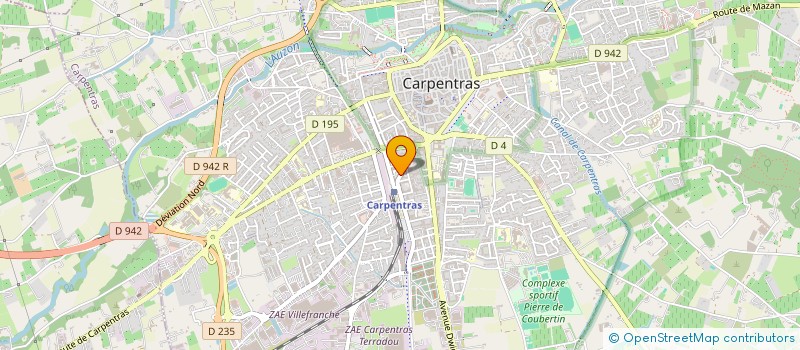 localisation de l'entreprise LE KAWA CAFE  CARPENTRAS