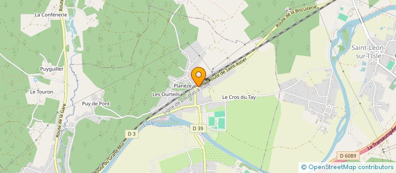 localisation de l'entreprise LE KAYOLA à NEUVIC
