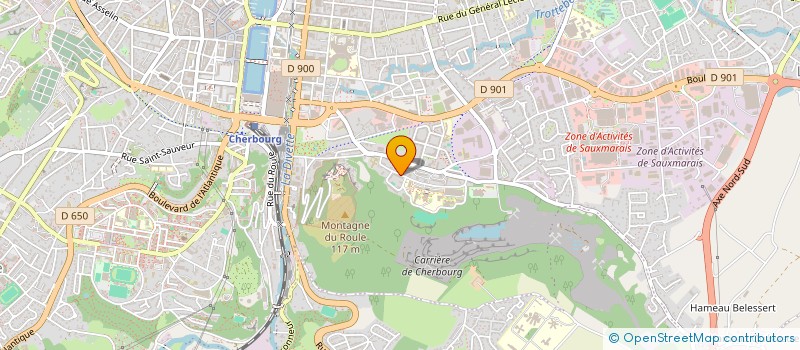 localisation de l'entreprise LE KEBAB DU MAUPAS  CHERBOURG-EN-COTENTIN