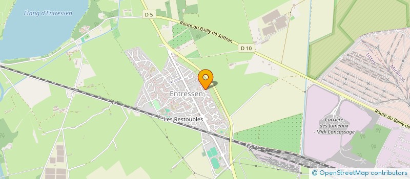 localisation de l'entreprise LE KEF SERVICES  ISTRES