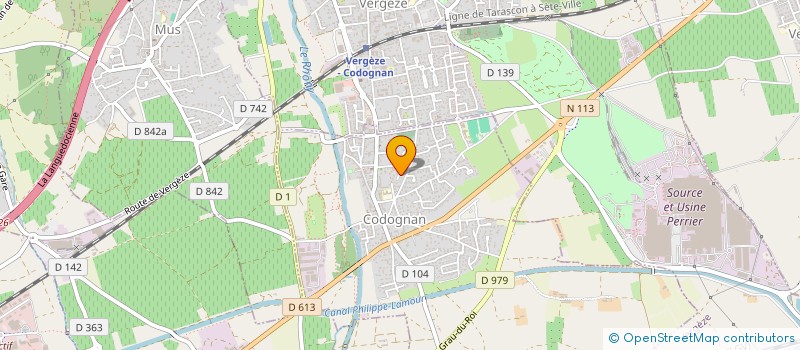 localisation de l'entreprise LE KENA  CODOGNAN