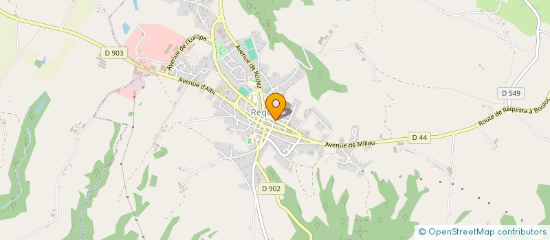 localisation de l'entreprise LE KEOPS  REQUISTA