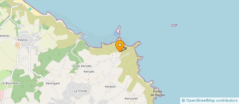 localisation de l'entreprise LE KERDOULOU  PLOUHA