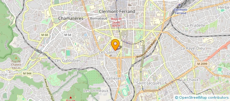 localisation de l'entreprise LE KERRY  CLERMONT-FERRAND