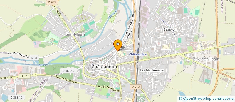 localisation de l'entreprise LE KGH à CHATEAUDUN