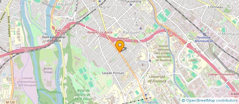 localisation de l'entreprise LE KHALIF à TOULOUSE