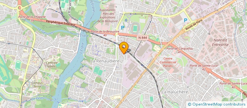 localisation de l'entreprise LE KHLAIFI BTP  NANTES