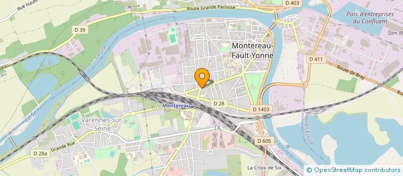 localisation de l'entreprise LE KID à MONTEREAU-FAULT-YONNE